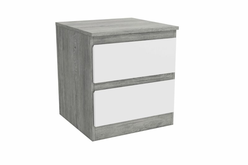 MELODY 2 DRAWER BEDSIDE CABINET