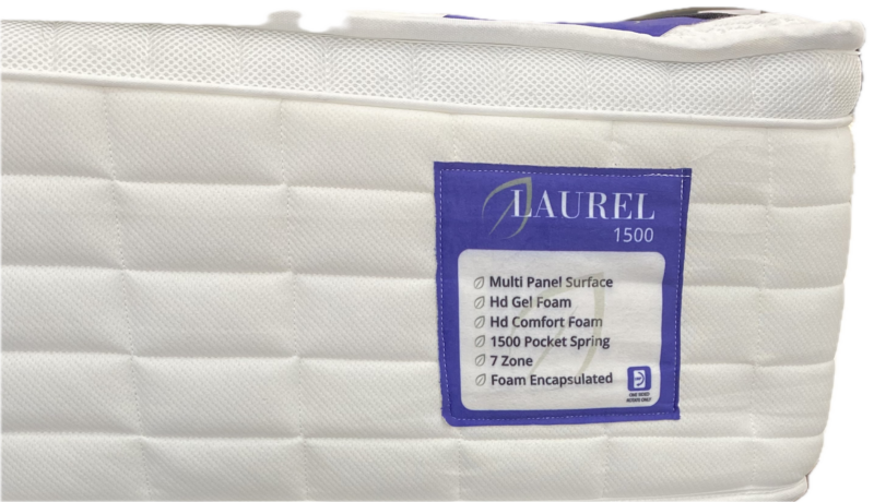 Laurel 1500 Mattress Gel Foam Medium Firm