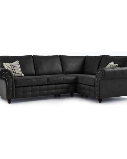 Oakland Corner Sofa Charcoal Grey